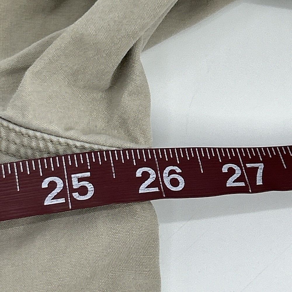 5.11 Tactical Series Shirt Men's XL Khaki Button Up Double Pocket Canvas Vented - Picture 8 of 8